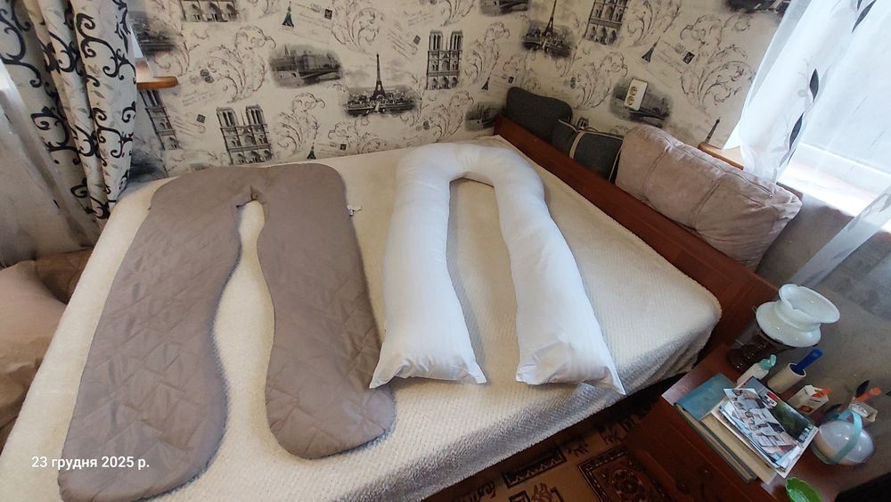 Подушка для вагітних,  П-подібна