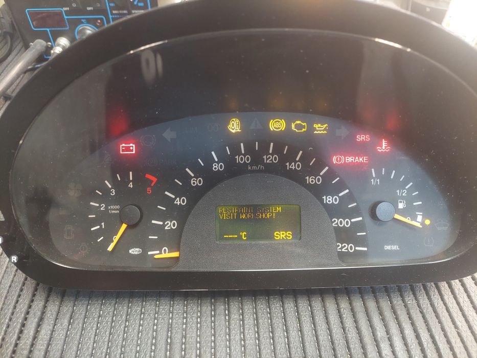 Mercedes-Benz w639 Vito Viano LCD novo quadrante