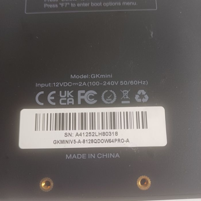 Міні-ПК Beelink GK35 Pro Intel Celeron J4105 2.5GHz 8GB DDR4 RAM/128GB