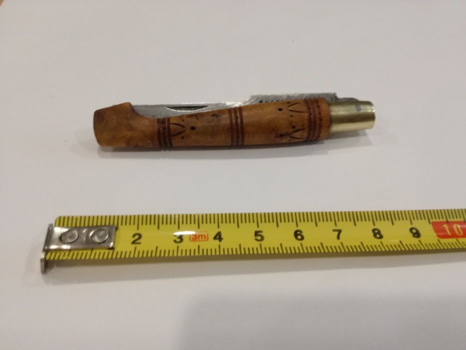 Canivete Coleção " Nontron Chaperon" Lâmina Aço Carbono