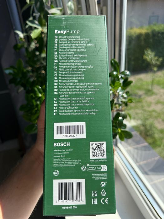 Pompka rowerowa BOSCH EasyPump