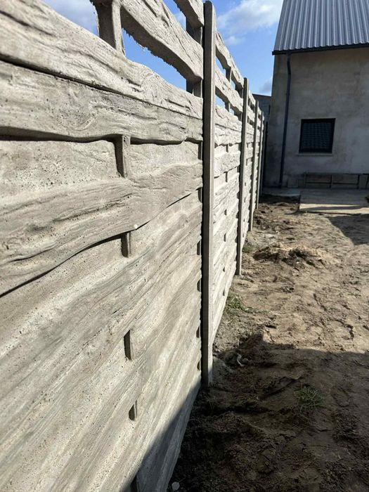 Ogrodzenie betonowe  dwustronne garaz wiata montaz producent