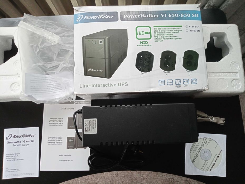 ДБЖ безперервної дії (Online) PowerWalker VI 650 SH