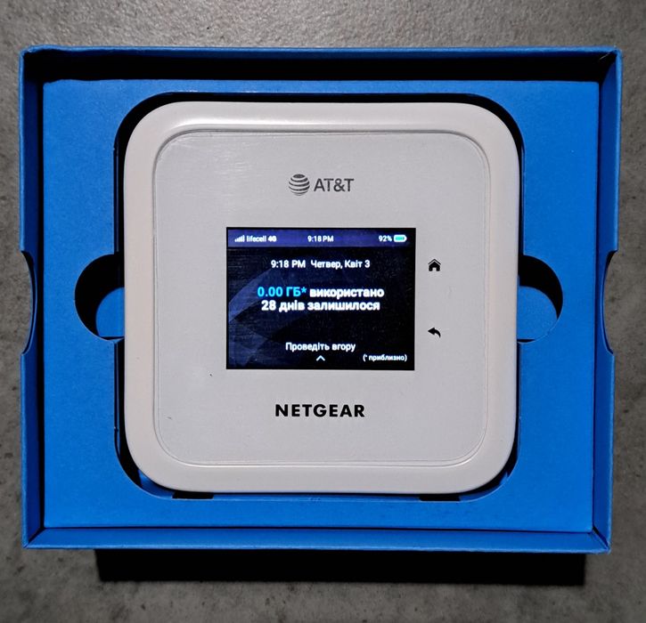 Netgear Nighthawk M6 (MR6110) 5G WiFi 6E укр.мова