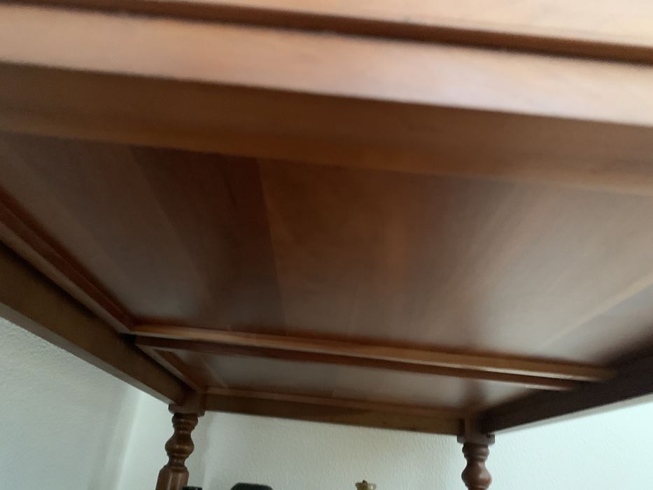 Carrinho e móvel bar em madeira de cerejeira maciça