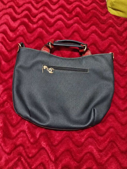 Mala Cavalinho Original Tricolor – Bege, Vermelho e Preto
