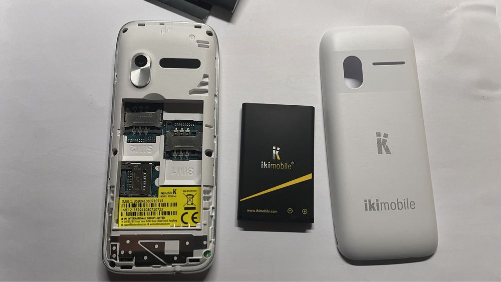 Diversos telemóveis ikimobile e Nokia e acessórios