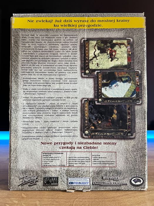 Icewind Dale gra (PC PL 2002) BIG BOX kompletne wydanie