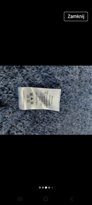 Sweter damski gruby rozmiar M firma ETHELANSTIN