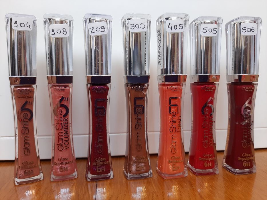 Batons e Gloss L'Oréal, Maybelline e HR