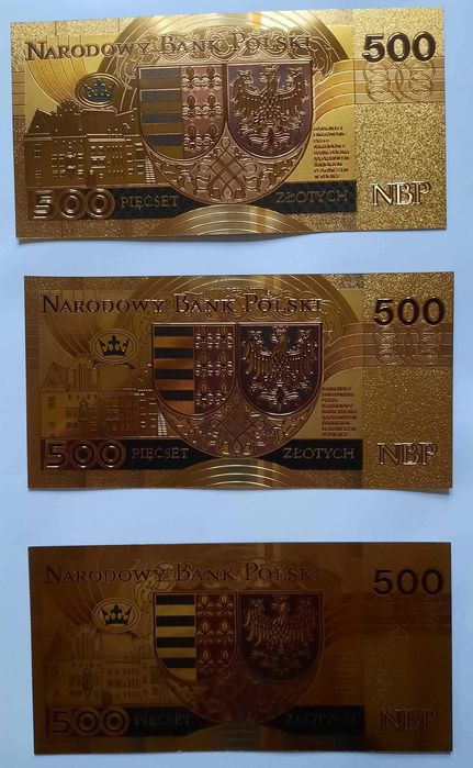 Banknot Kolekcjonerski 500 zł. Królowa Jadwiga