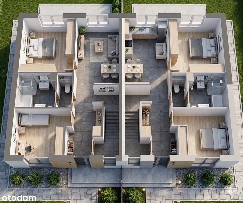 3 pokoje z ogródkiem i garderobą | 64,32m2 | Kobyłka, Jazłowiecka