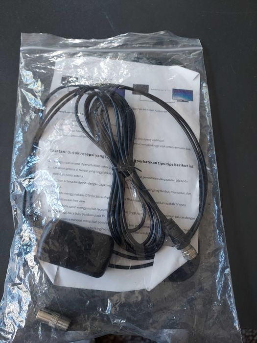 Antena Telewizyjna 4K Cyfrowa DVBT2 ze  Wzmacniaczem