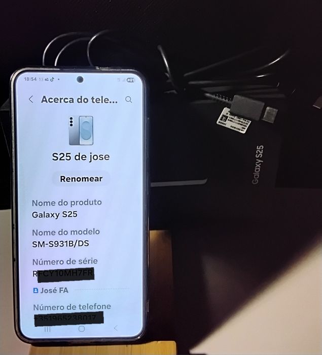 Smartfone Samsung S25