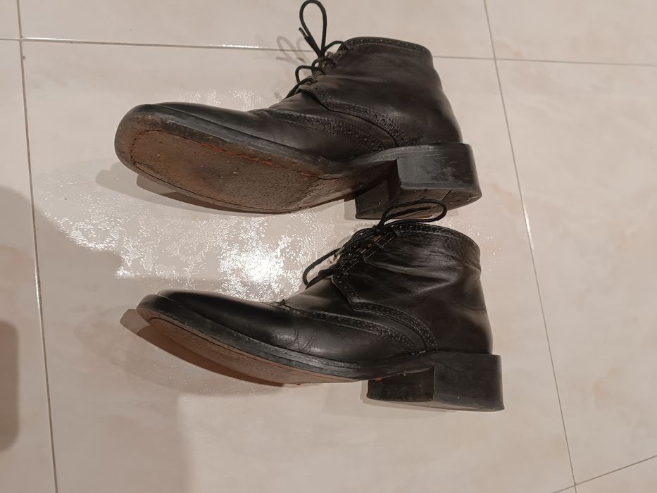 Botas em couro N°41