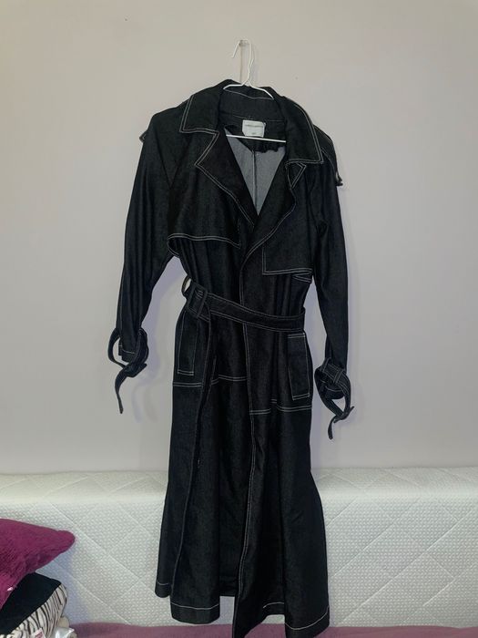 Płaszcz jeansowy Mbocharova xs/s oversize