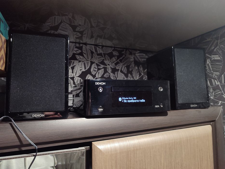 CD-ресивер Denon CEOL RCD-N9 Black+колонки