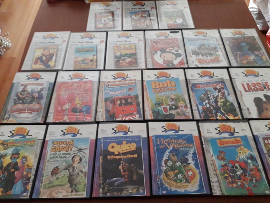 Dvds filmes infantis