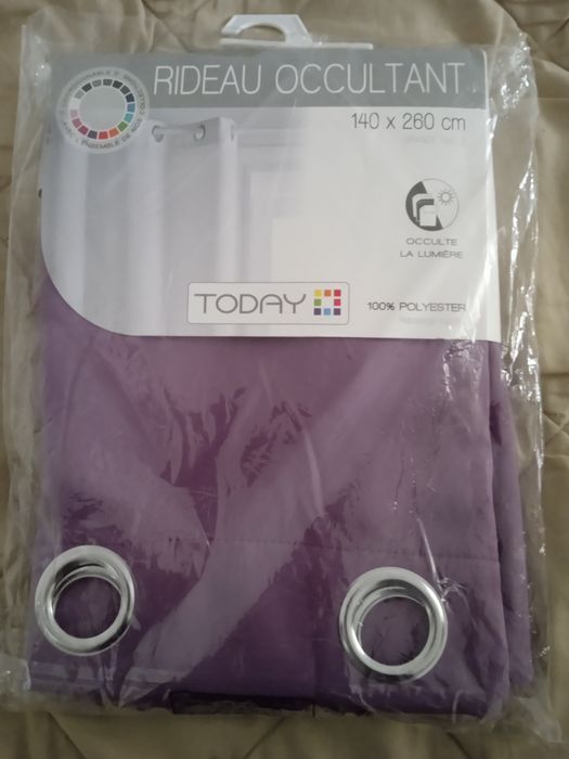 Cortina cortinado "blackout" - zero luz