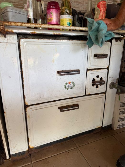 Forno lenha usado