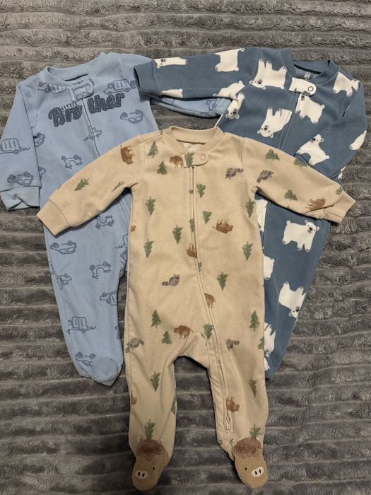 Флісові чоловічки Carter’s (6 місяців)