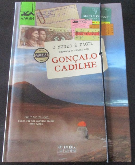 Livro O Mundo é Fácil - Gonçalo Cadilhe