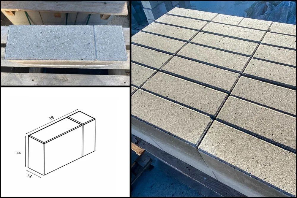 Bloczek betonowy fundamentowy M15, M20, M25. PRODUCENT Transport + HDS