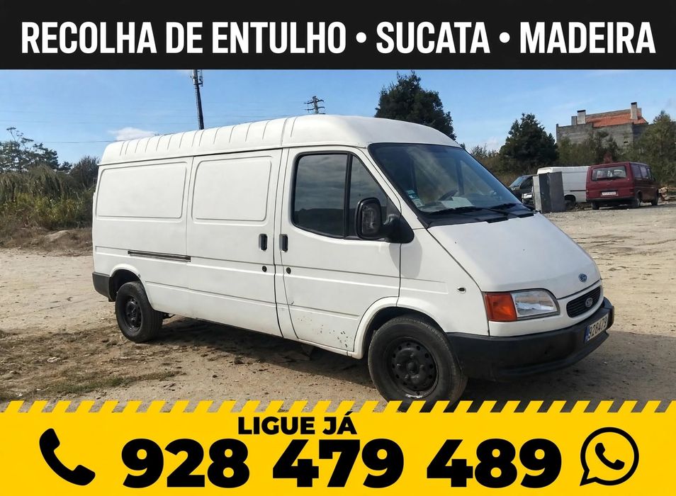 Limpeza de garagem e recolha