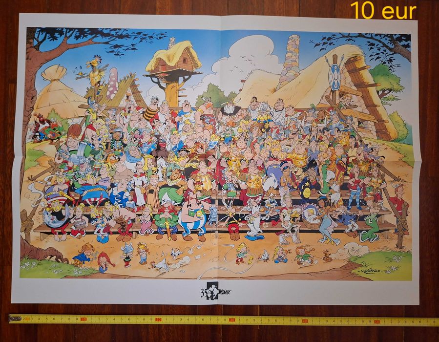 Poster Asterix. Retrato de família