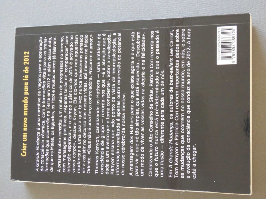 Livro A Grande Mudança