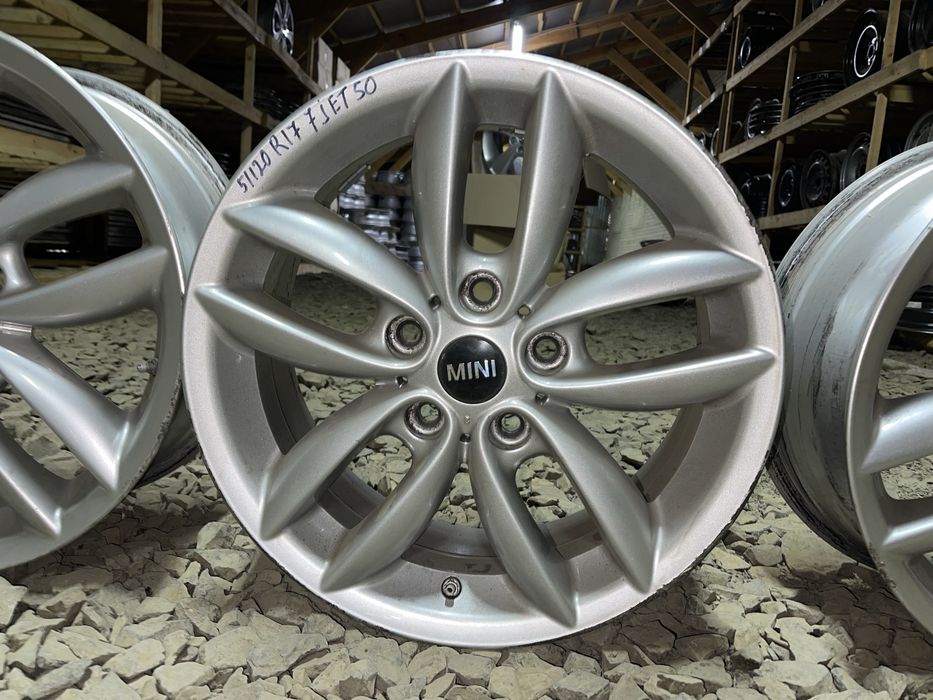Диски MINI 5/120 R17 7J ET50 ідеал 4шт