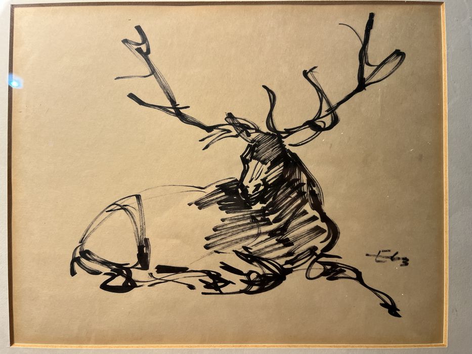 Ekspresyjne Rysunki Tuszem (1963 i 1966)