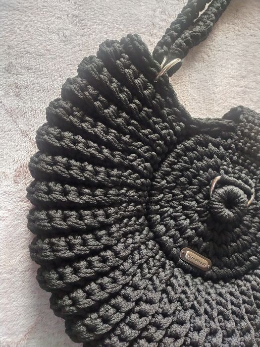 Torebka damska, na ramię typu"Oreo" handmade