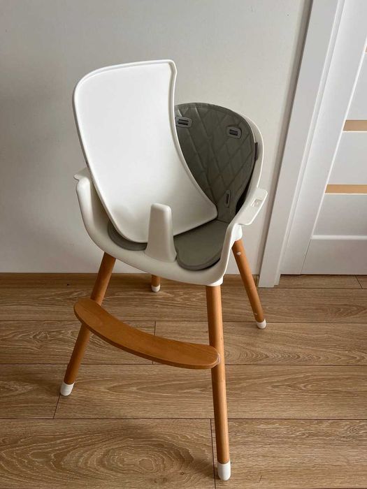 Стільчик для годування Kinderkraft Sienna Gray 2в1