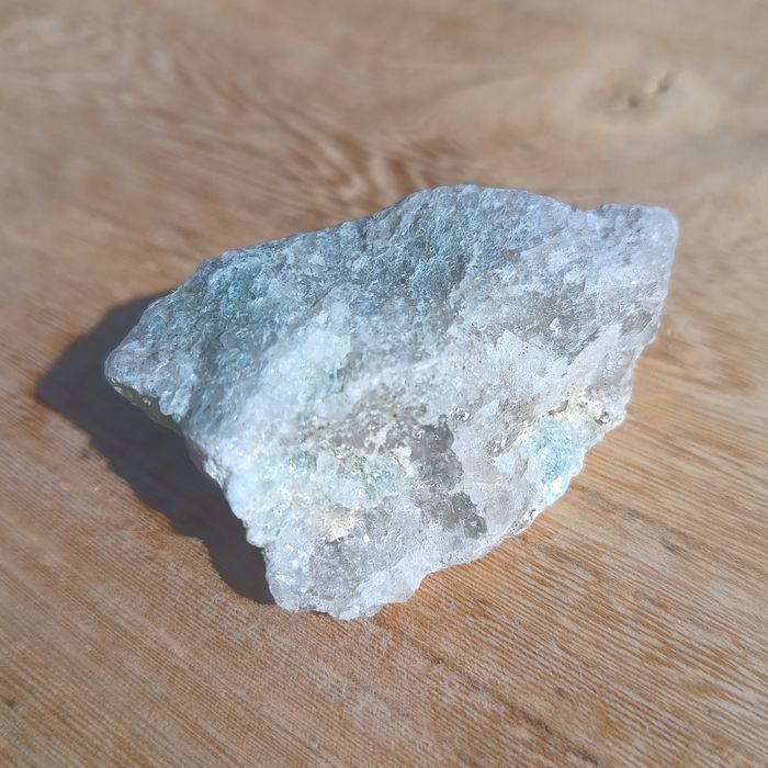 Awenturyn zielony z Brazylii surowy piękny połysk 37 gram