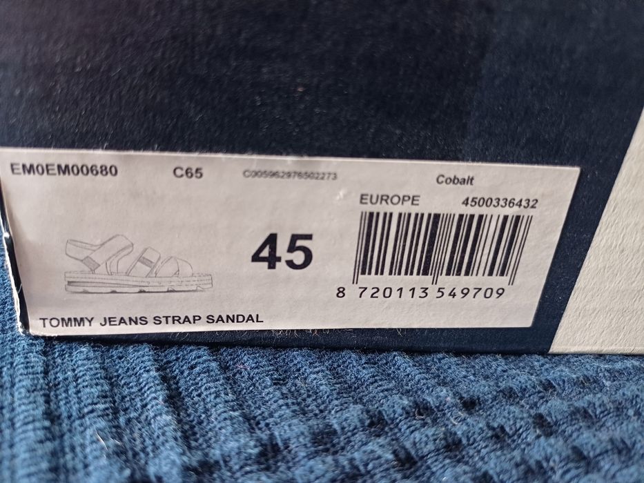 Sandały Tommy jeans 45r