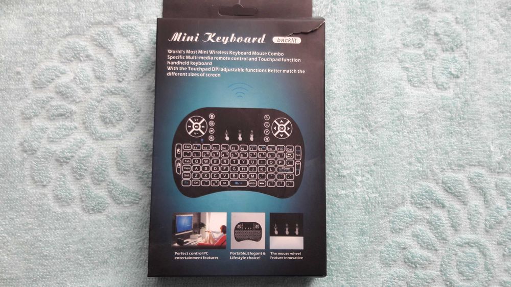 Клавиатура беспроводная с LED подсветкой