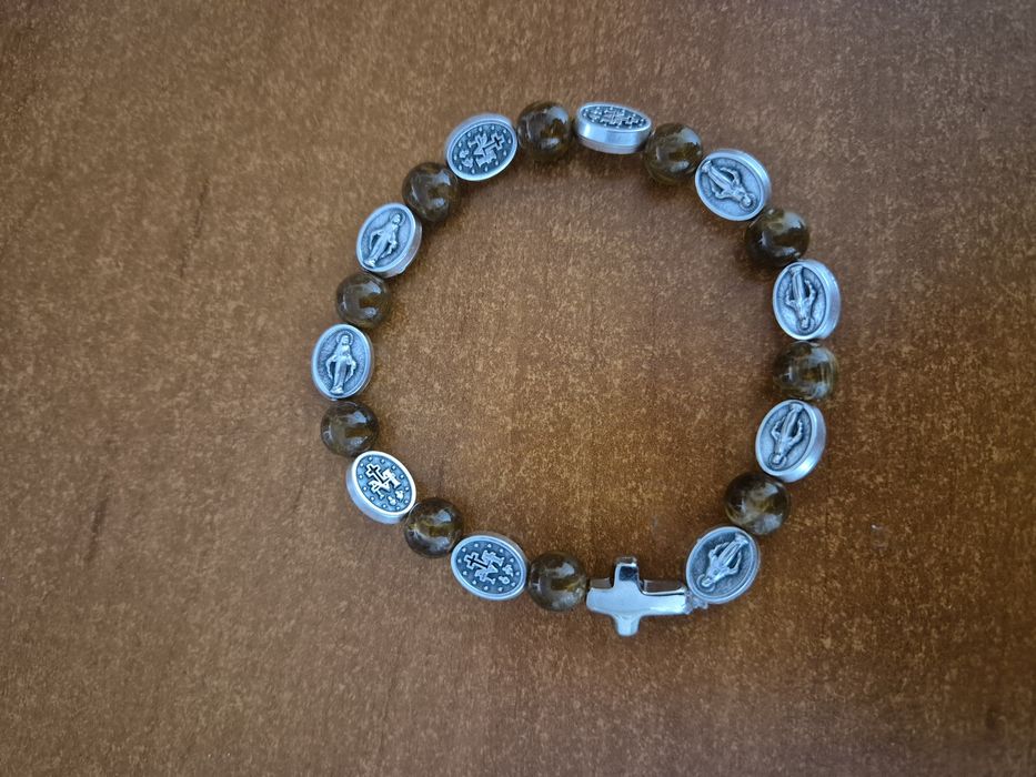 Różaniec na rękę bransoletka