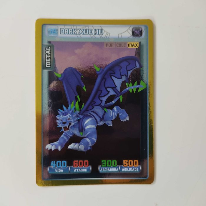 Cartas colecionáveis Invizimals conjunto