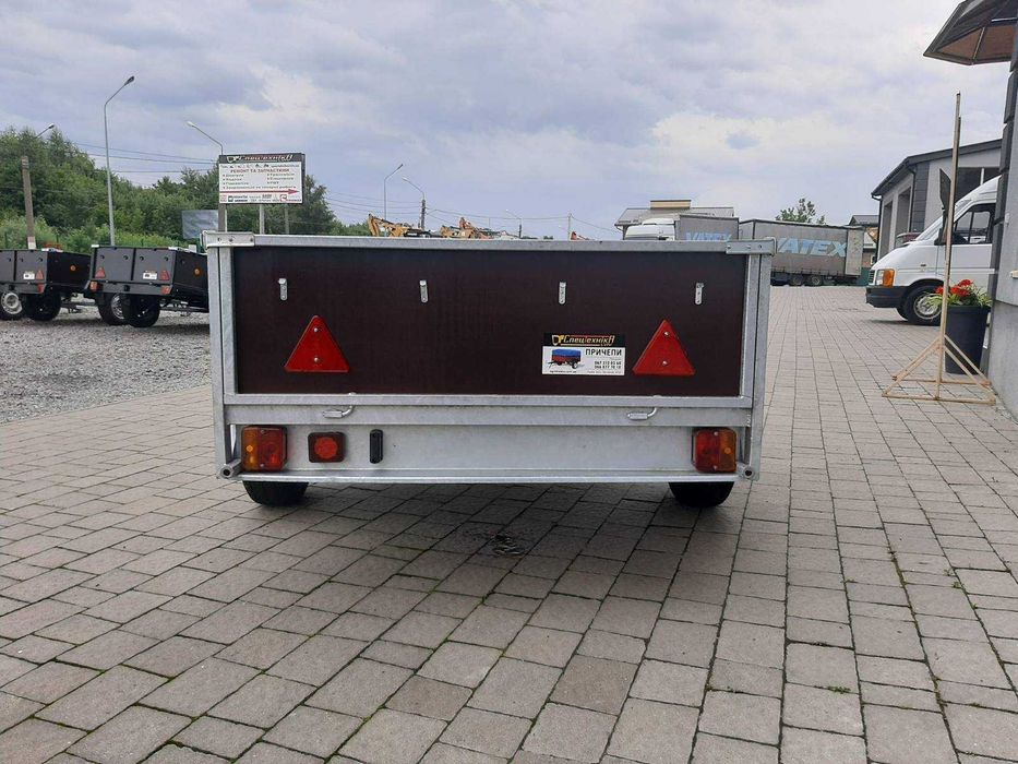 Причіп легковий оцинкований автомобільний 1,3*2,2