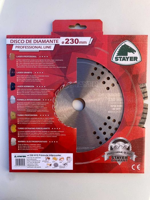Discos de Diamante STAYER 230mm
