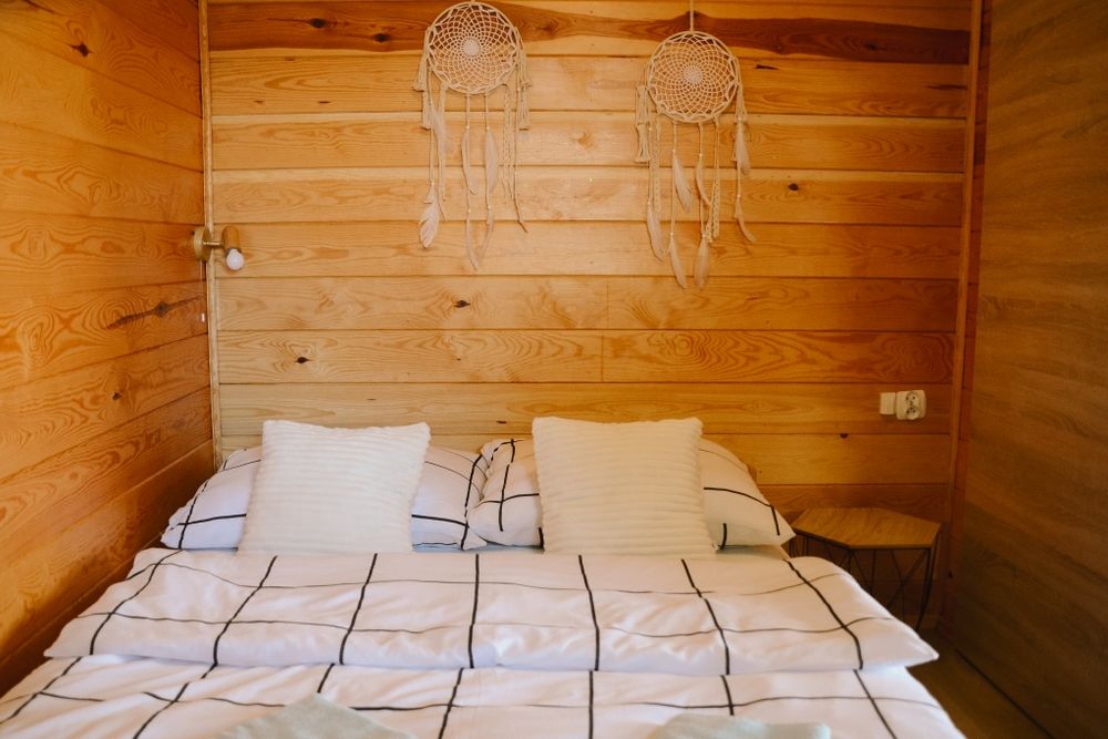 Domek z balią i jacuzzi na 6 osób, nad jeziorem, Kaszuby, Wieżyca, Ko