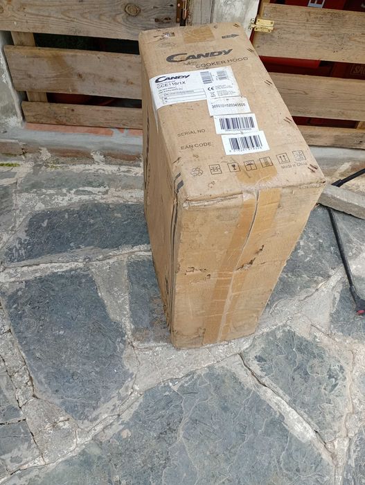 exaustor novo ainda por abrir