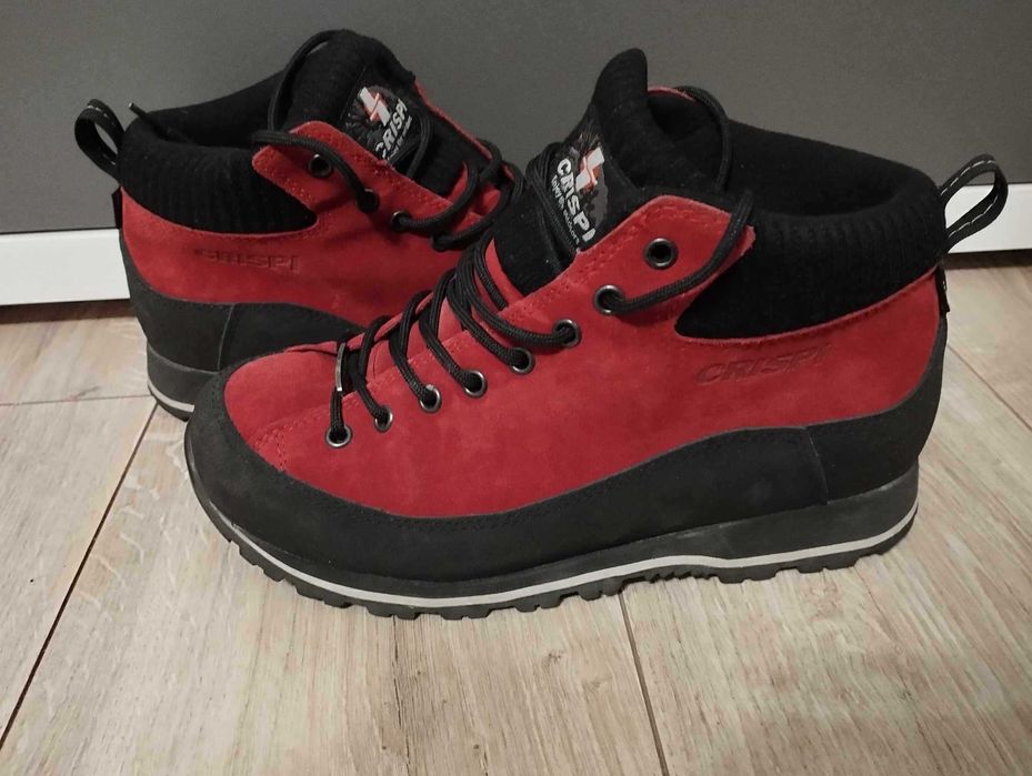Crispi Wolly Mid Red GT buty trekkingowe size 39 z membraną Gore Tex