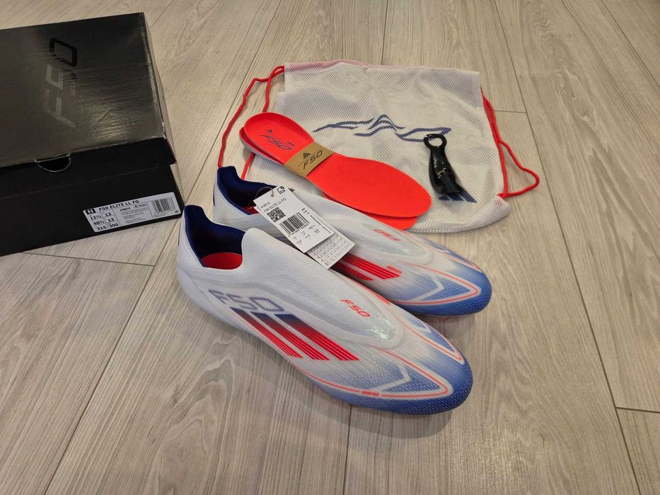 Profesjonalne buty korki piłkarskie adidas F50 Elite LL FG IF8819 rozmiar 48 2/3