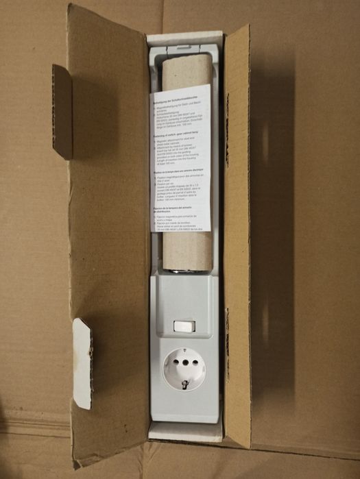 Наконечники трубчатые, лампа  11Вт и роз. 16А, на магните, конц.выключ