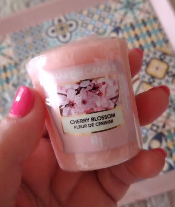 Flor de lótus em vidro para vela