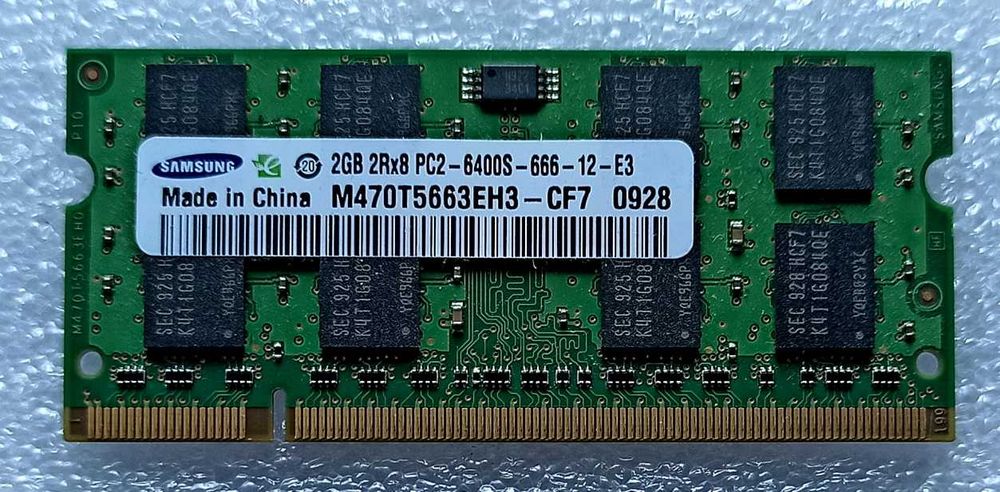 Память 2 Гб PC2-6400s Samsung
