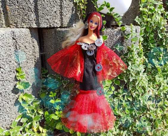 Ubranko dla lalek Barbie cyganka