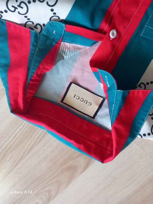 Gucci elegancka koszula tunika L 104cm biust